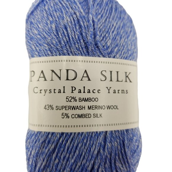 2 Panda Silk Crystal Palace Yarns Fingering Weight Merino Bamboo Wool, Silk 3007 - Picture 1 of 5